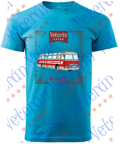 Veterán buszos póló - Ikarus busz rajzolt 