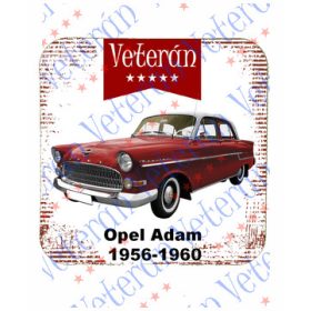 Veterán autós poháralátét - Opel Adam