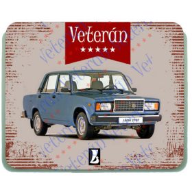 Veterán autós egérpad - Lada 2107 kék