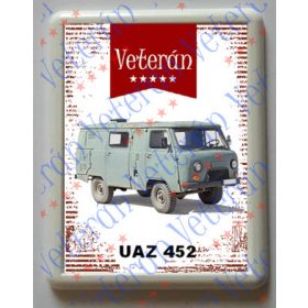 Hűtőmágnes Műanyag - UAZ 452