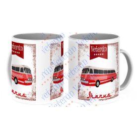 Veterán autós bögre - Ikarus busz 55 lux