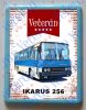 Hűtőmágnes Műanyag - Ikarus busz 256 kék