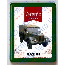 Hűtőmágnes Műanyag - Gaz 69